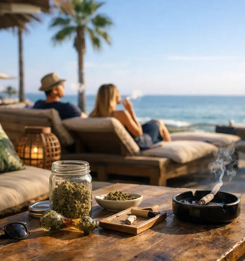 Cannabis Lounge Atmosphere on the Costa del Sol