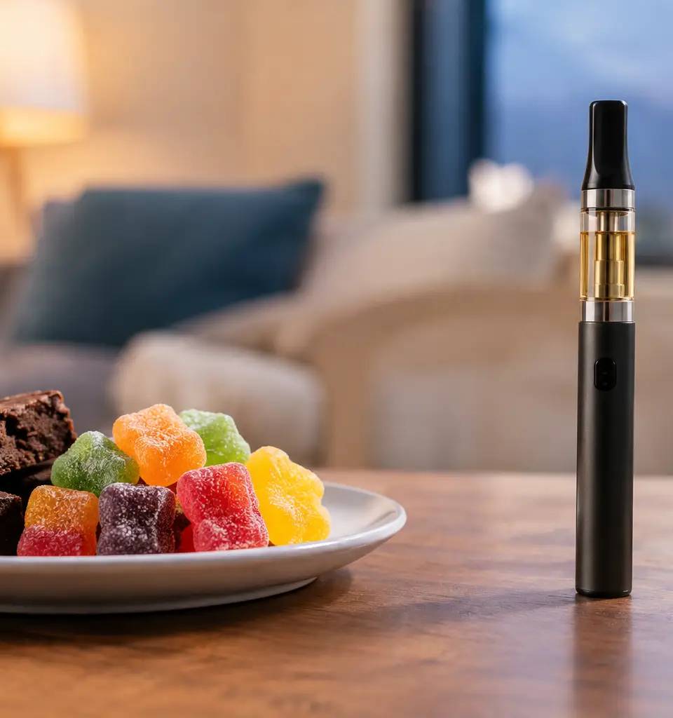 Edibles Versus Vaping: Which Suits Your Evening?