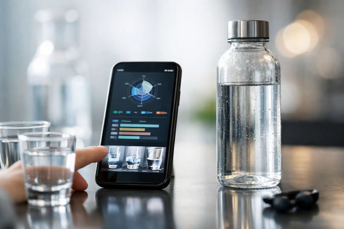 What a Water Tasting App Reveals in a Bottle