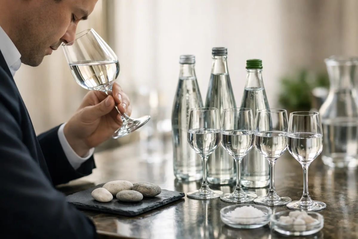 How to Taste Mineral Water Like a Sommelier