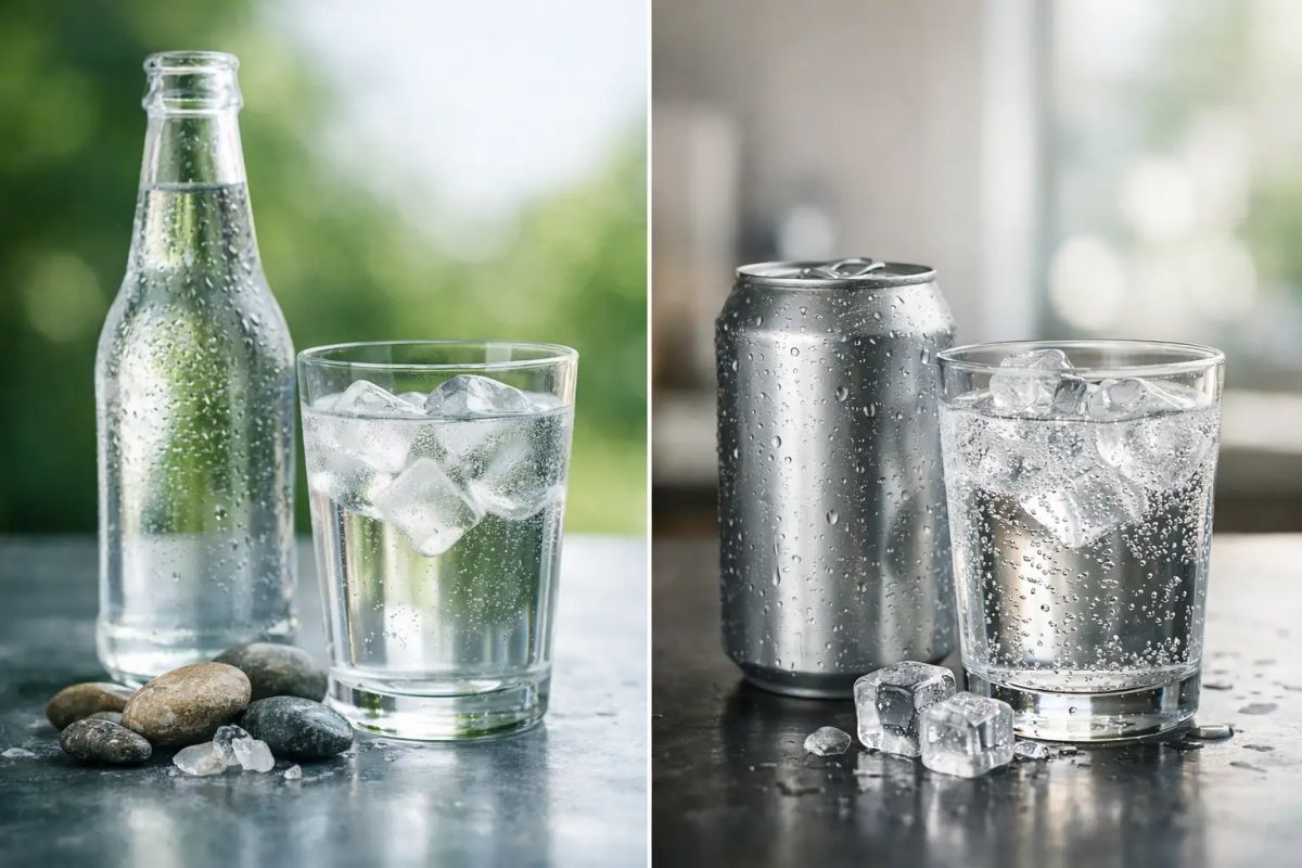 Mineral Water Versus Soda Water Explained