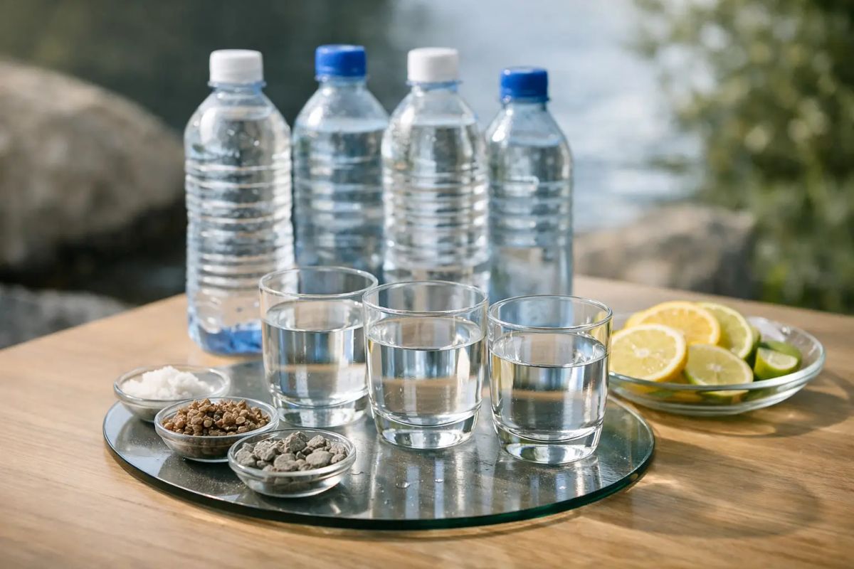 What Minerals Are in Bottled Water? A Tasting Guide