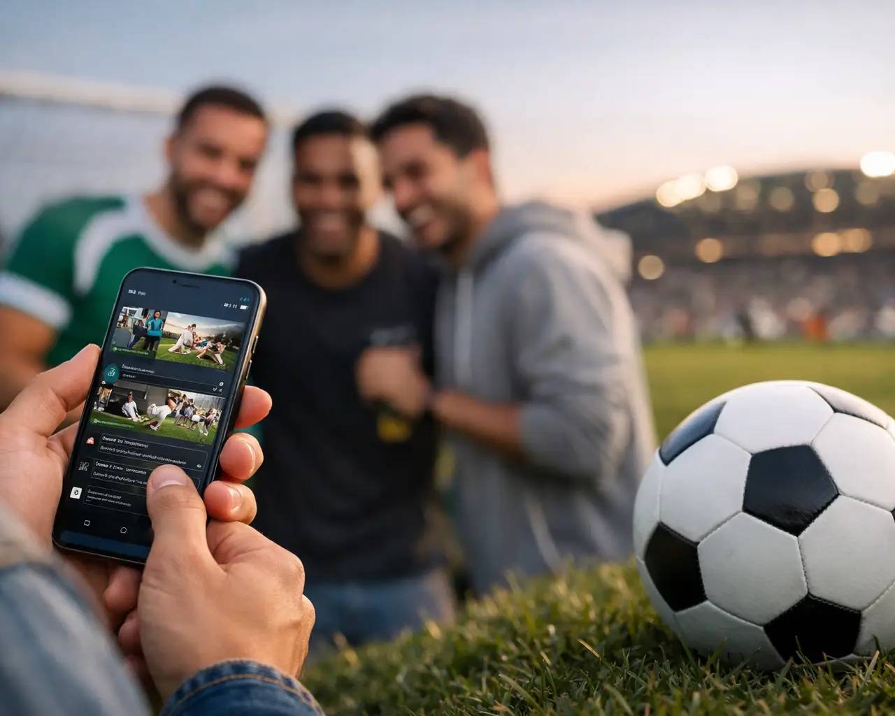 App para comunidad futbolera que sí conecta