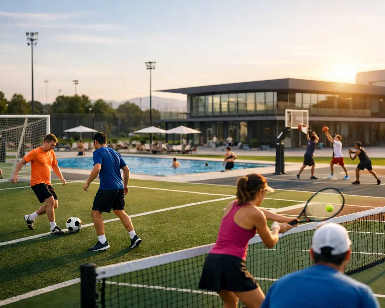 Complejos deportivos para jugar más y mejor