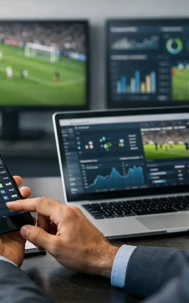 Control de resultados deportivos sin caos