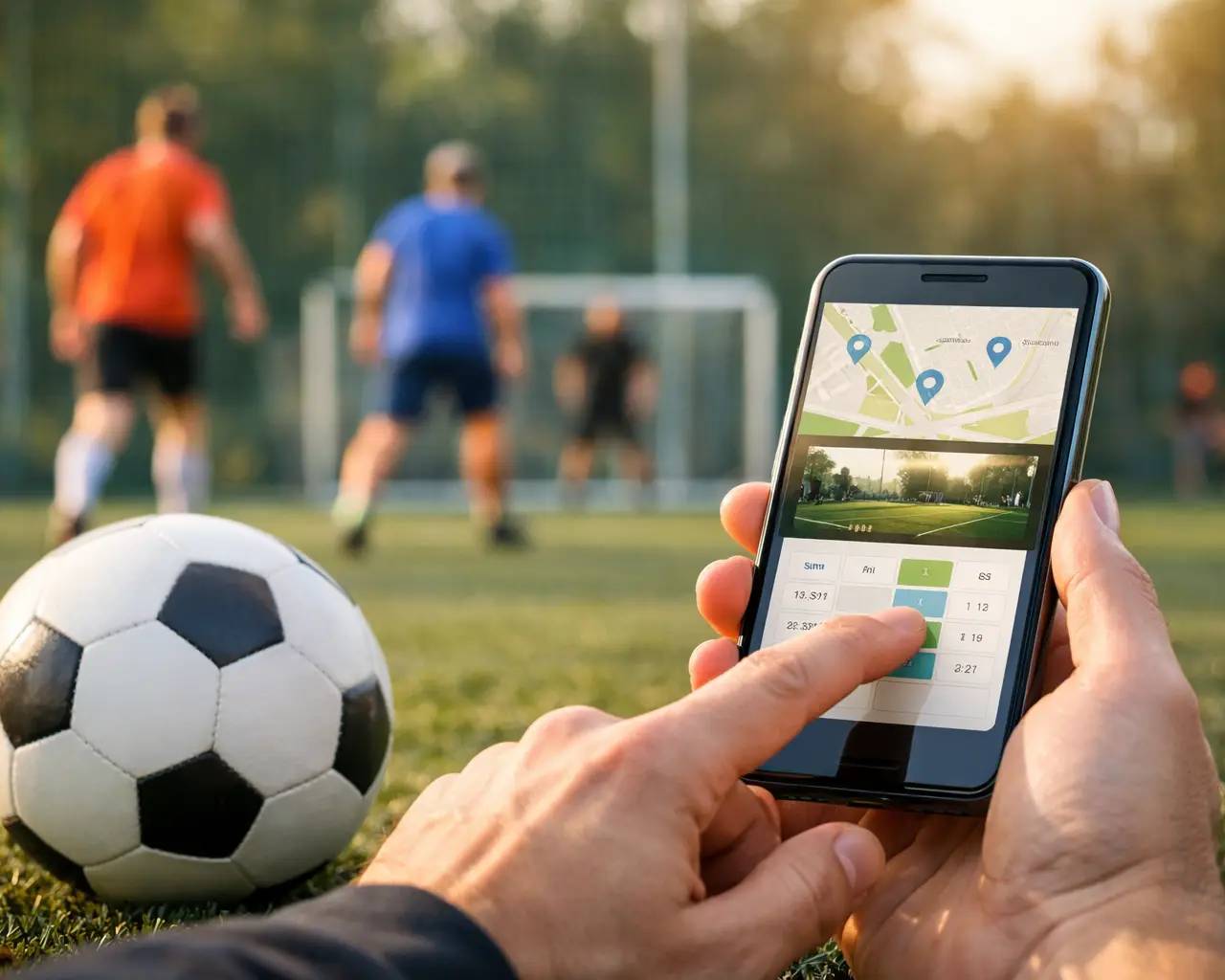 App para reservar fútbol sin perder tiempo