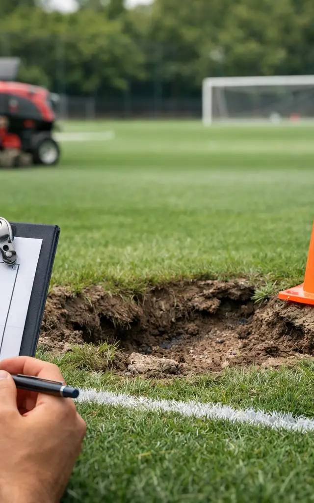 Gestión de canchas que reduce huecos y caos