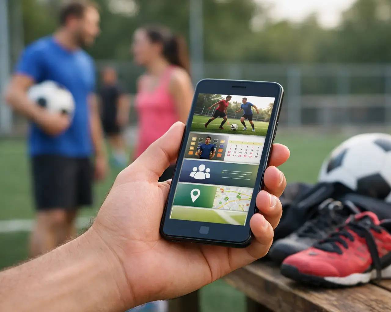 Club deportivo app para jugar y organizar