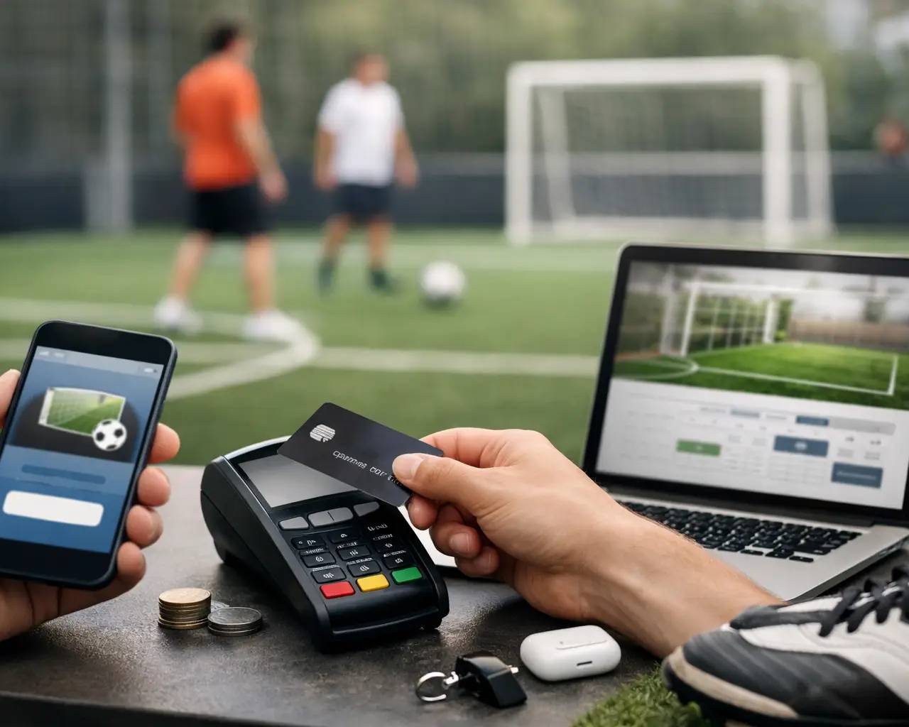 Cómo cobrar reservas sin efectivo en tu cancha
