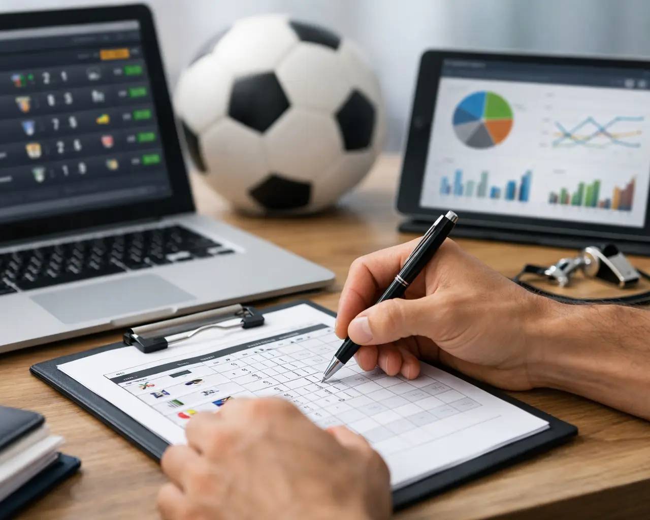 Cómo registrar resultados deportivos sin caos