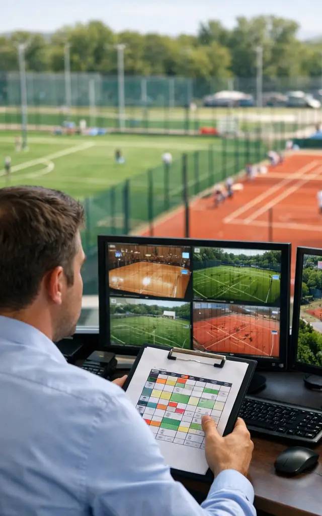 Cómo administrar múltiples canchas deportivas
