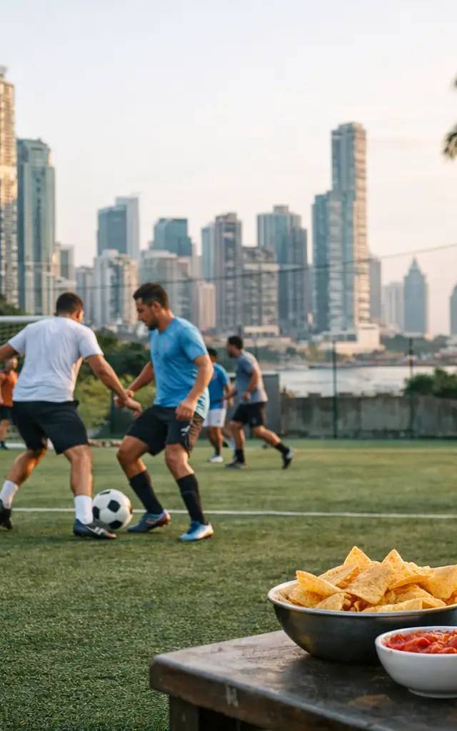 Dónde jugar fútbol en Panamá: cancha y birria