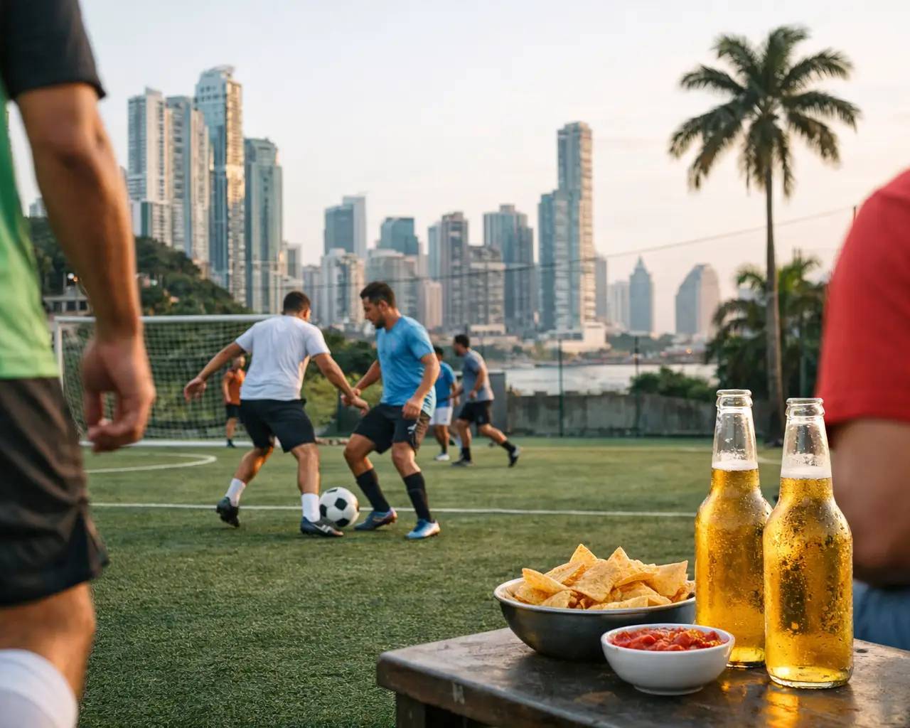 Dónde jugar fútbol en Panamá: cancha y birria