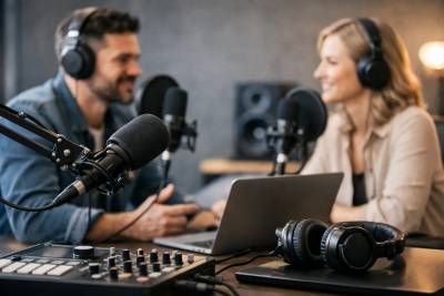How to Record Studio Podcasts That Perform