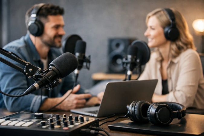How to Record Studio Podcasts That Perform