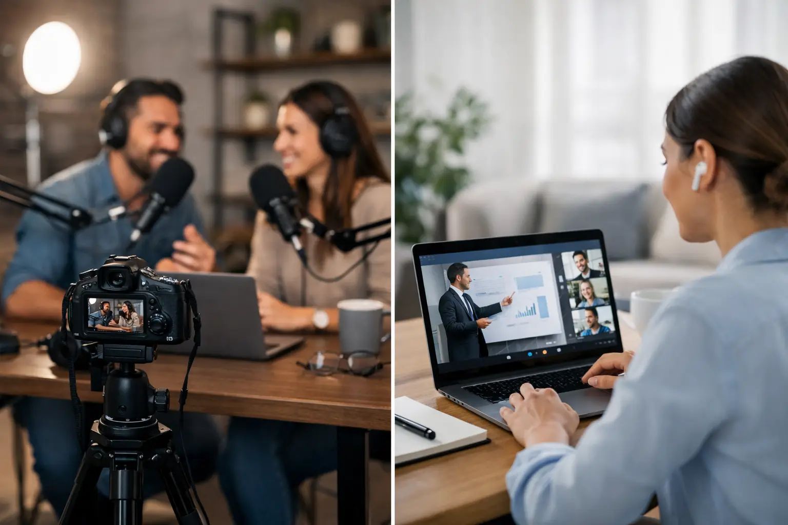 Video Podcast vs Webinar: Which Fits Better?