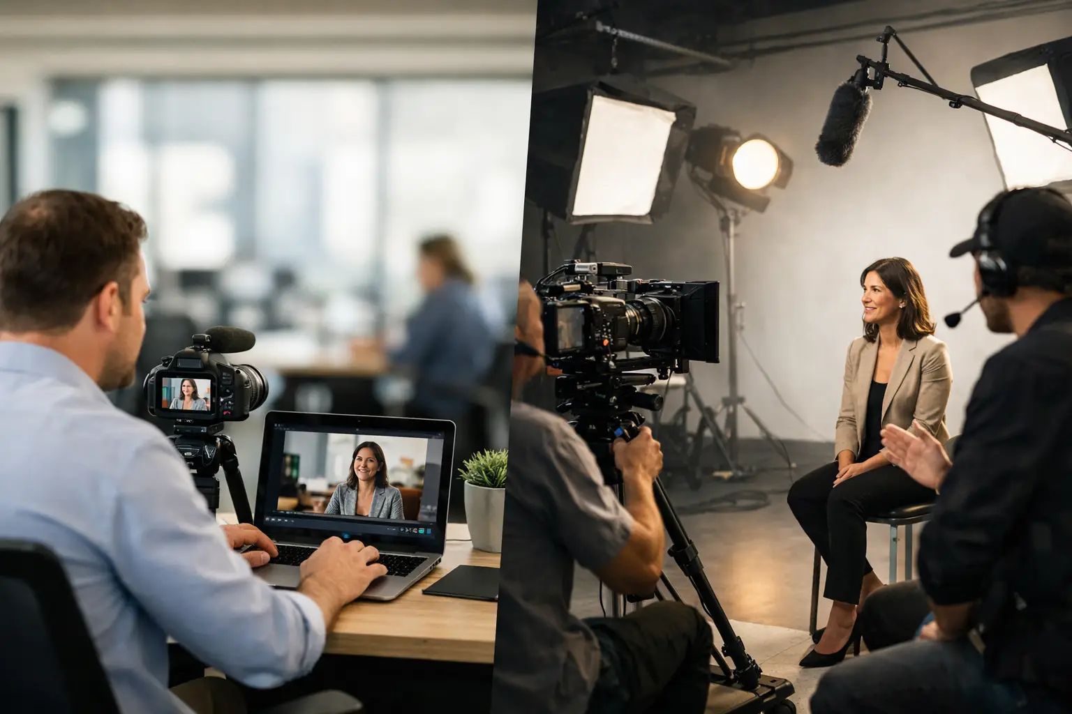 In House vs Studio Production for B2B Video