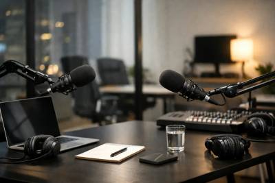 Best Business Podcast Studios for B2B Growth